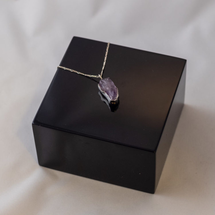 Uncut Amethyst Pendant - Image 2